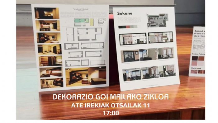 Dekorazioko Goi mailako zikloa- ATE IREKIAK